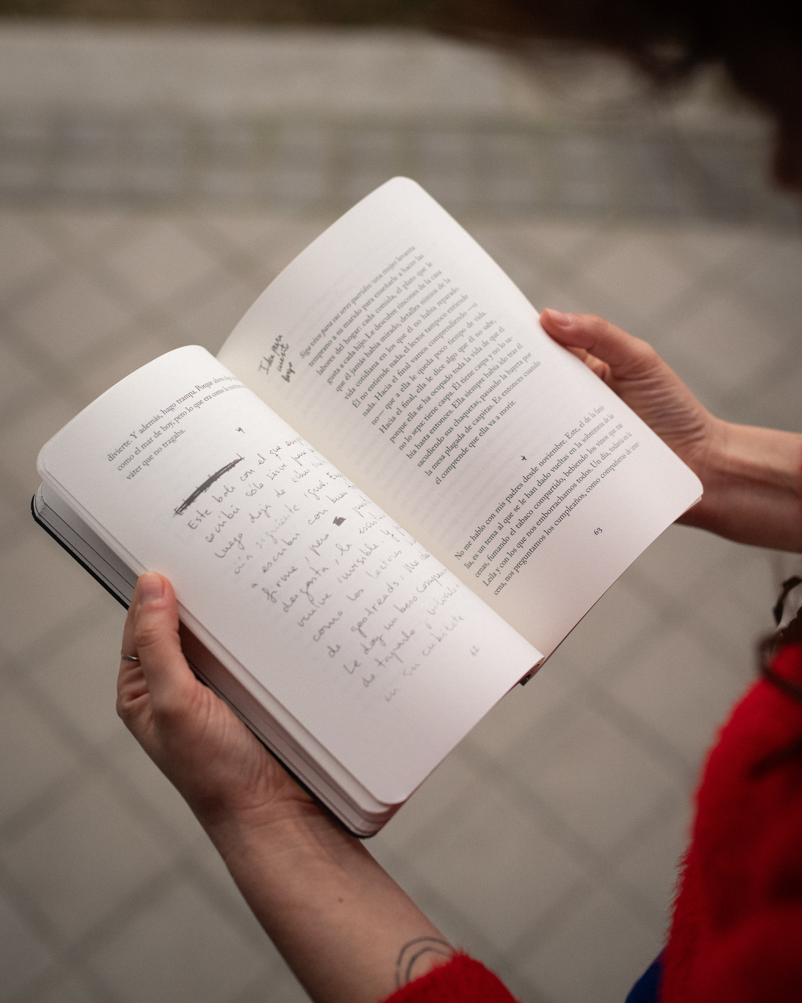 Diseño editorial de Escribir antes